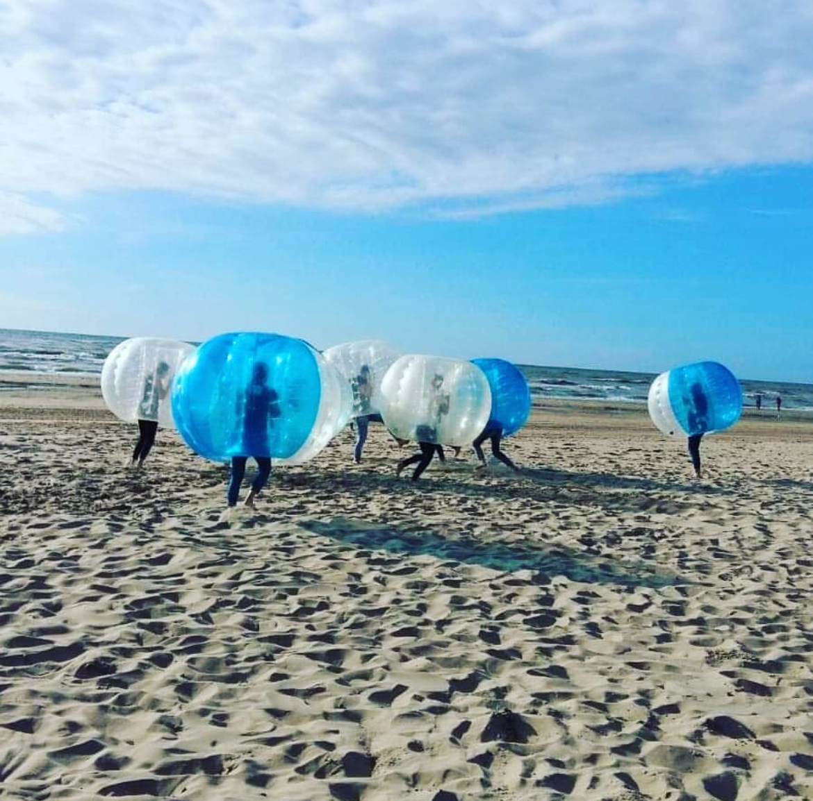 Enkele-Bubbelvoetbal